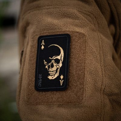 M-Tac Face of War Patch Cordura 500D, 8.5×5.2 cm, Orange