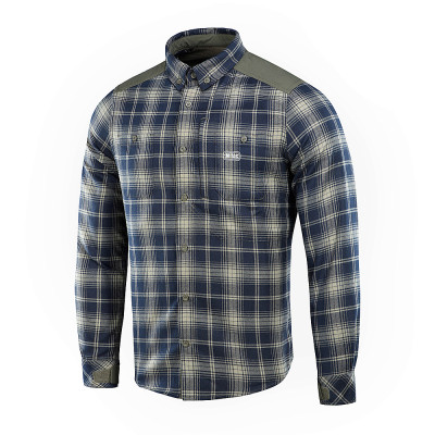 M-Tac Redneck Shirt – checked shirt, Olive/Navy Blue