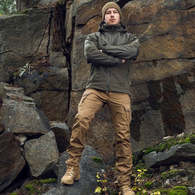 M-Tac Norman Windblock Fleece Jacket – fleece jacket, Olive