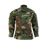 Mil-Tec Ripstop Field Jacket with 5 Pockets, Woodland