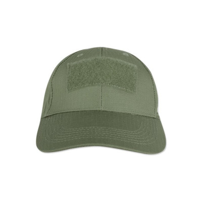 Baseball Cap with Velcro Patches and Ventilation