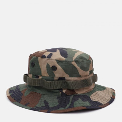 Adjustable Ripstop Boonie Hat with Camo Loops