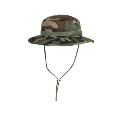 Adjustable Ripstop Boonie Hat with Camo Loops