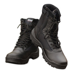 Mil-Tec Black Tactical Boots With YKK Zipper Taktiniai batai