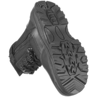 Mil-Tec Tactical Boots with YKK Zipper and Stable Sole, Black