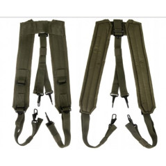 Mil-Tec OD US LC2 Suspenders Olive Petnešos