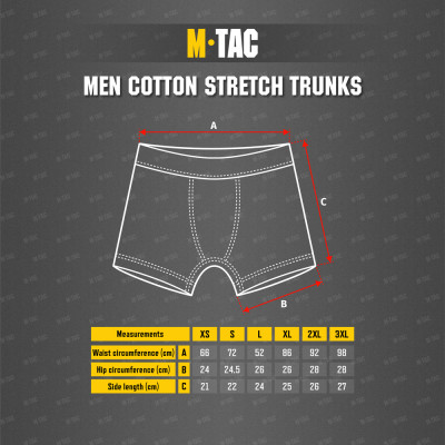 M-Tac Men Cotton Stretch Trunks – men's trunks