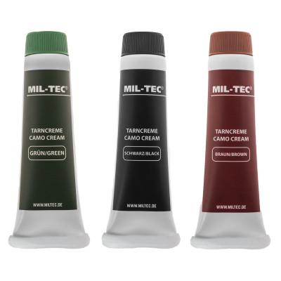 Mil-Tec Face & Hand Camo Paint, 3 Colors