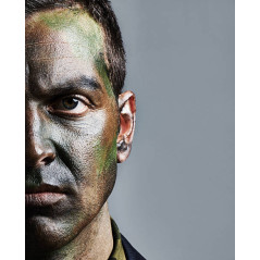 Mil-Tec Woodland Camo Face Paint Set Veido dažai maskuotei