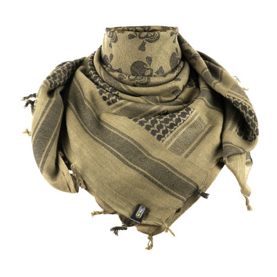 M-Tac Shemagh Scarf Pirate Skull – shemagh scarf, Olive/Black
