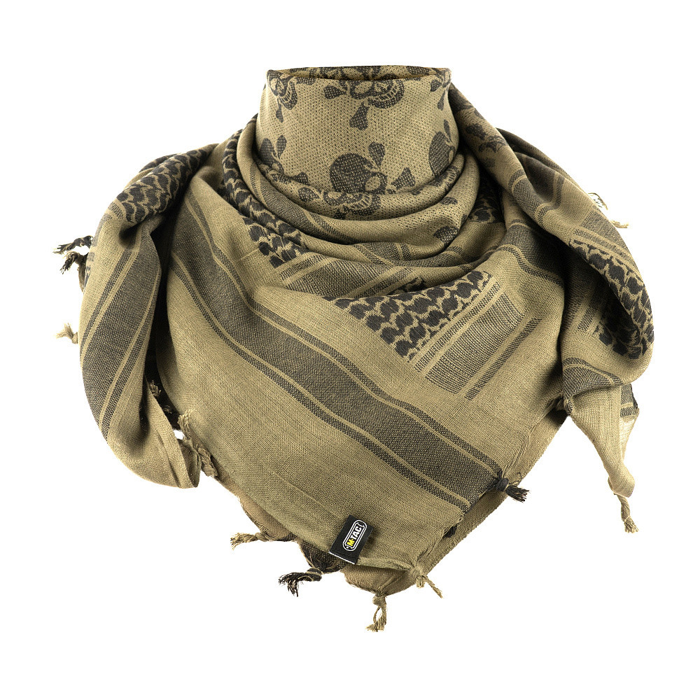 M-Tac Shemagh Scarf Pirate Skull – shemagh scarf, Olive/Black