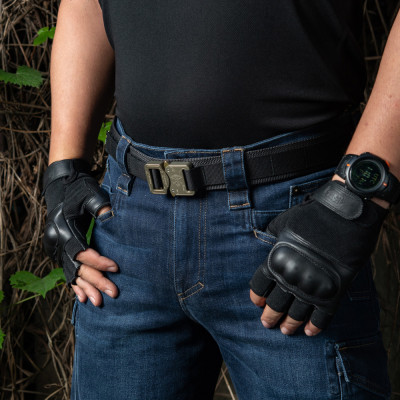 M-Tac Cobra Buckle Tactical Belt – tactical belt, Black
