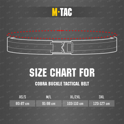 M-Tac Cobra Buckle Tactical Belt – tactical belt