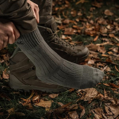M-Tac Tactical Socks, Cotton with Polyamide — 9/20