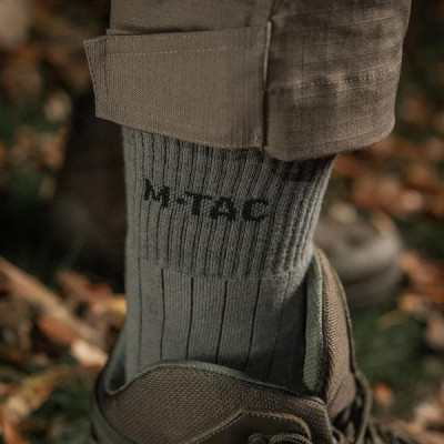 M-Tac Tactical Socks, Cotton with Polyamide — 17/20