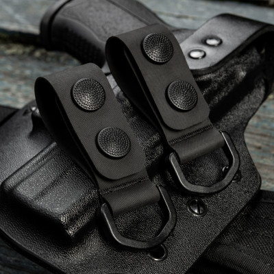 M-Tac Duty Belt Keepers Set of 2 – belt keepers, Black