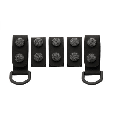 M-Tac Tactical Belt Attachments (5 pcs) – belt attachments, Black
