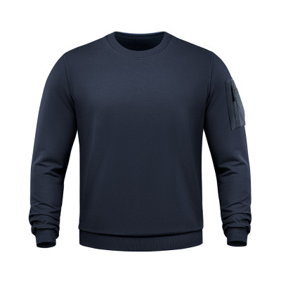 M-Tac Nylon Pocket Cotton Hard Sweatshirt – sweatshirt, Indigo Blue