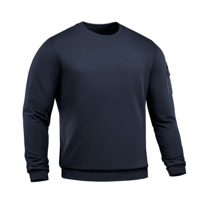 M-Tac Nylon Pocket Cotton Hard Sweatshirt – sweatshirt, Indigo Blue