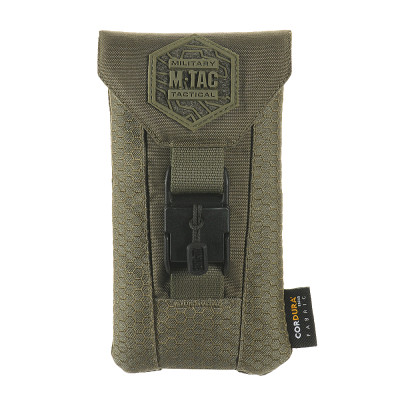 M-Tac Smartphone Pouch Elite Medium Hex – phone pouch, Ranger Green