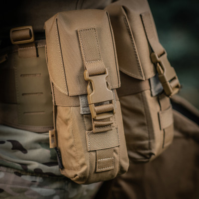 M-Tac Pouch Double Magazine Closure Fastex – magazine pouch, Coyote