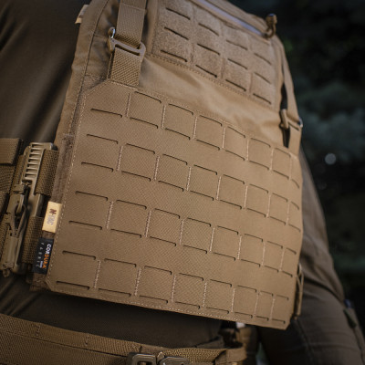 M-Tac Front Panel for Plate Carrier Cuirass QRS XL – front panel, Coyote