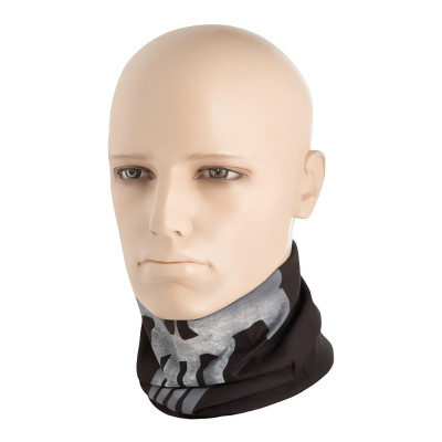 M-Tac Punisher Multi-Wrap Neck Gaiter, 100% Polyester, Black