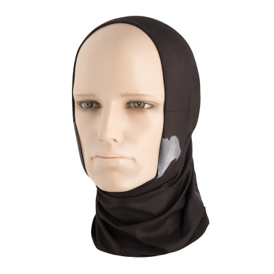 M-Tac Punisher Multi-Wrap Neck Gaiter, 100% Polyester, Black