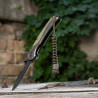 M-Tac Knife Lanyard Viper Stainless Steel – knife lanyard, Olive