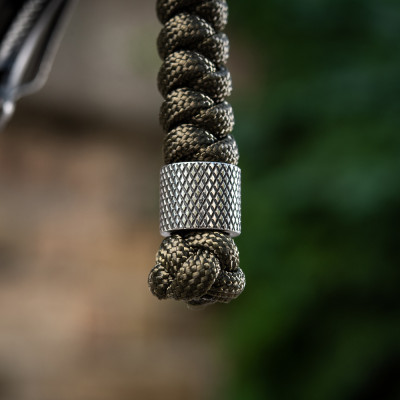 M-Tac Knife Lanyard Viper Stainless Steel – knife lanyard, Olive