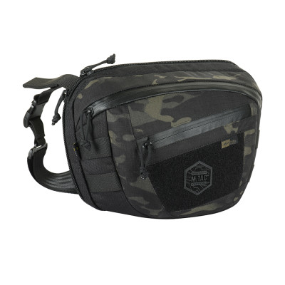 M-Tac Sphaera Hex Hardsling Bag Large with Velcro Elite – sling bag, Multicam Black/Black
