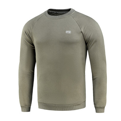 M-Tac Cotton Sweatshirt, 100% Cotton, Ribbed Cuffs, Dark Olive