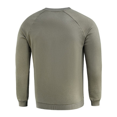 M-Tac Cotton Sweatshirt, 100% Cotton, Ribbed Cuffs, Dark Olive