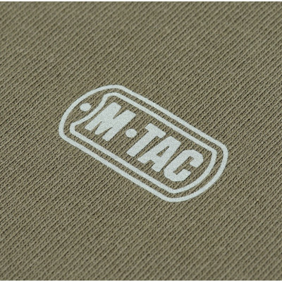 M-Tac Cotton Sweatshirt, 100% Cotton, Ribbed Cuffs, Dark Olive