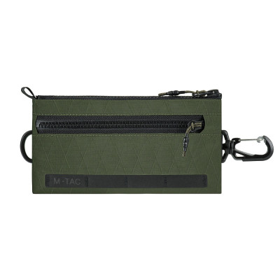 M-Tac Wallet Horizontal with Carabiner X-Pac Elite – wallet, Ranger Green