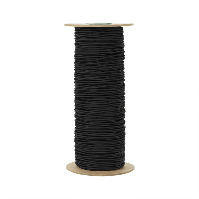 M-Tac Paracord Shock-Cord 3 mm 100 m – elastic paracord, Black