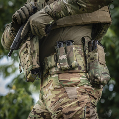 M-Tac Pouch Double Magazine for Pistol APS Laser Cut – magazine pouch