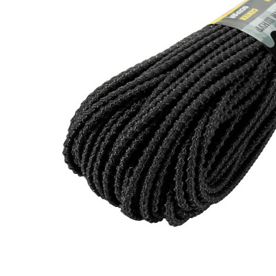 M-Tac Paracord Shock-Cord 30 m – elastic paracord, Black
