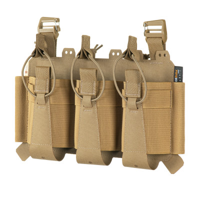 M-Tac Front Panel for Plate Carrier Three Mags – magazine panel, Coyote