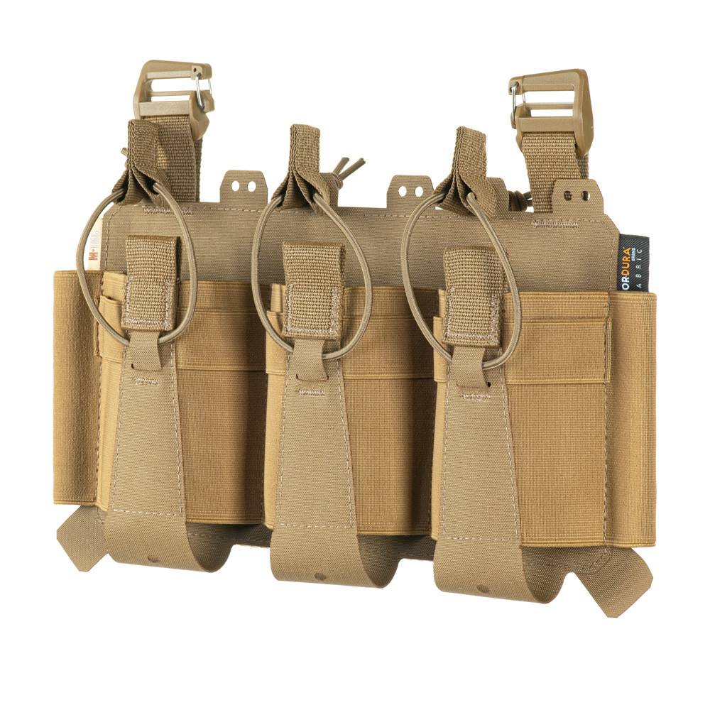 M-Tac Front Panel for Plate Carrier Three Mags – magazine panel, Coyote
