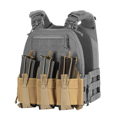M-Tac Front Panel for Plate Carrier Three Mags – magazine panel, Coyote