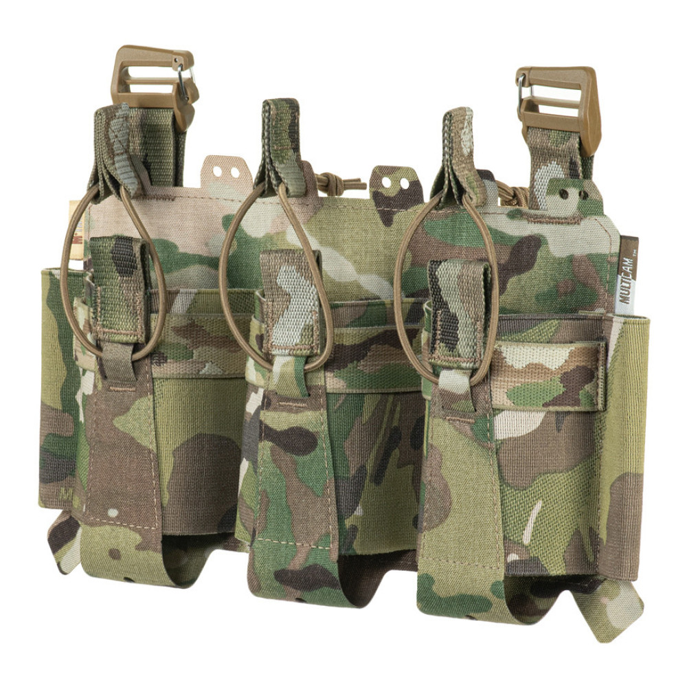 M-Tac Front Panel for Plate Carrier Three Mags – magazine panel, Multicam