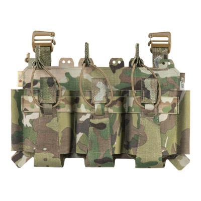 M-Tac Front Panel for Plate Carrier Three Mags – magazine panel, Multicam