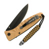 M-Tac Knife Lanyard Cuboid Skull – knife lanyard, Coyote/Black