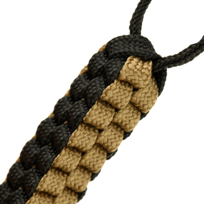 M-Tac Knife Lanyard Cuboid Skull – knife lanyard, Coyote/Black