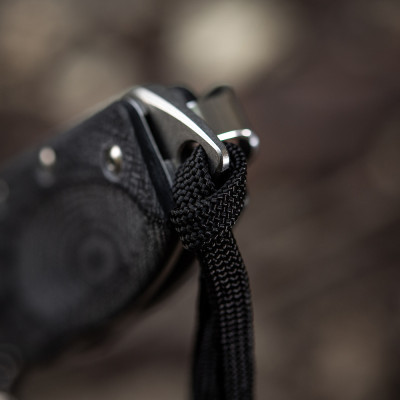 M-Tac Knife Lanyard Cuboid Skull – knife lanyard, Black/Grey