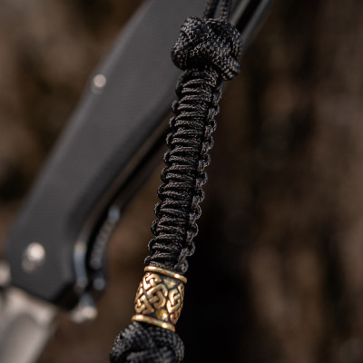 M-Tac Knife Lanyard Celtic – knife lanyard, Black