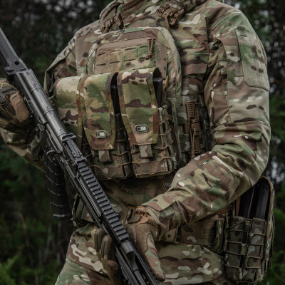 M-Tac Double AK Mag Pouch with Cover Gen.III – magazine pouch