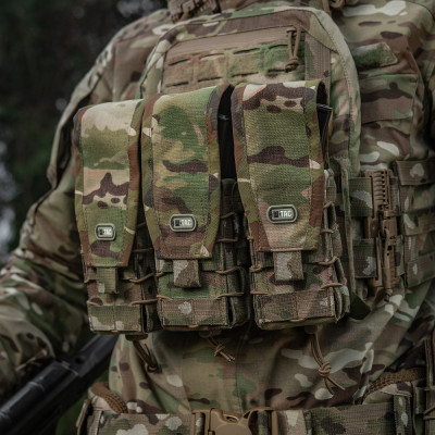 M-Tac Double AK Mag Pouch with Cover Gen.III – magazine pouch