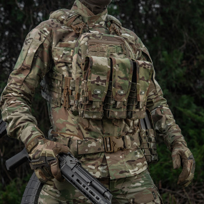 M-Tac Double AK Mag Pouch with Cover Gen.III – magazine pouch